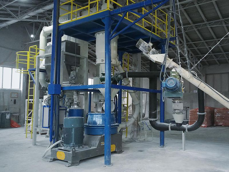 Heavy Calcium Carbonate Ball Mill With Classification & Modification Production Line Of a Mineral Plant In Serbia
