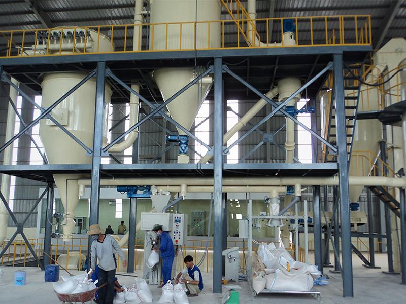Zircon Sand Ball Mill With Classification Production Line Of a Mineral Plant In Vietnam